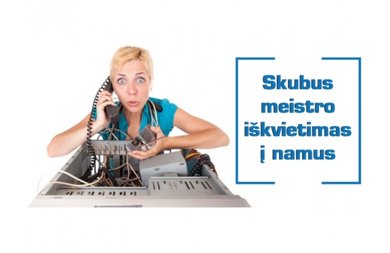 Skubūs kompiuterių remontas 24/7 - Vilniuje