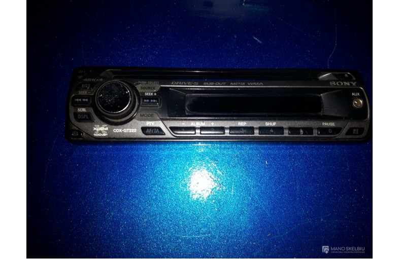 SONY XPLOD CDX-GT222