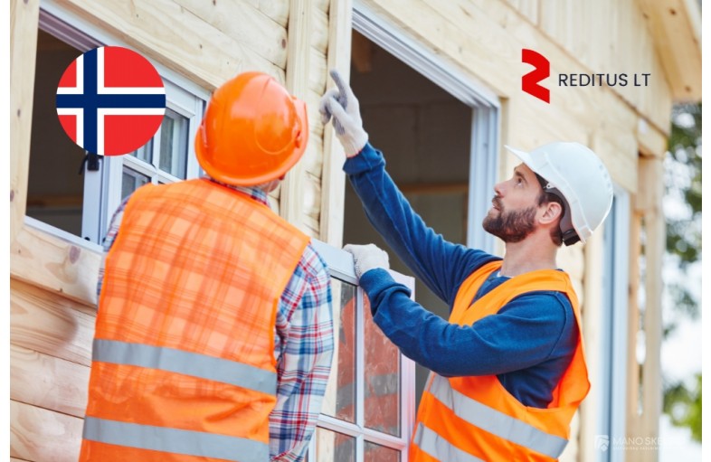 Staliai – montuotojai – darbas Norvegijoje 