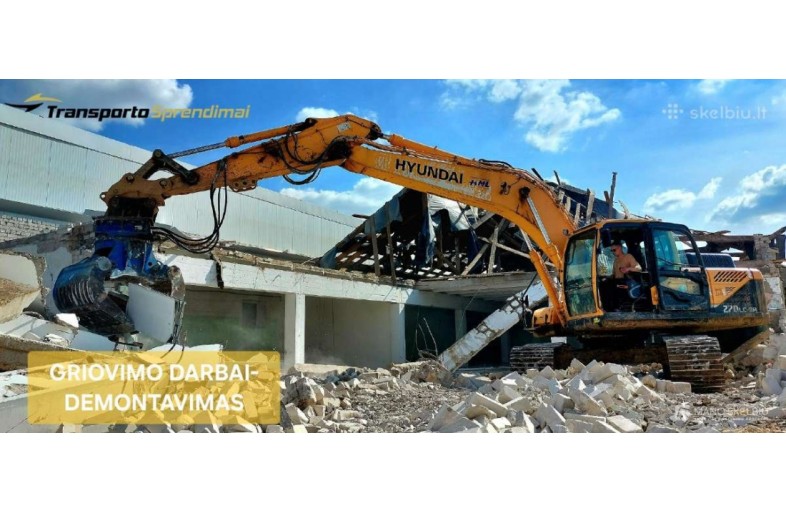Statybinių konteinerių nuoma-šiukšlių išvežim