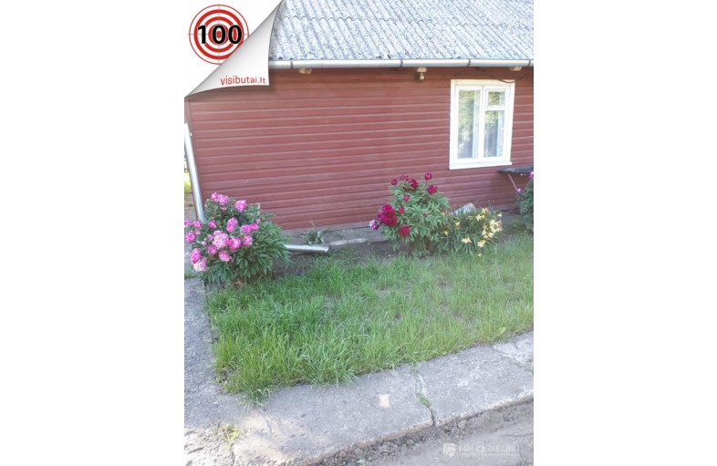 TAURAGĖ, LAISVĖS G. 37,2 K. BUTAS(NAMO DALIS)