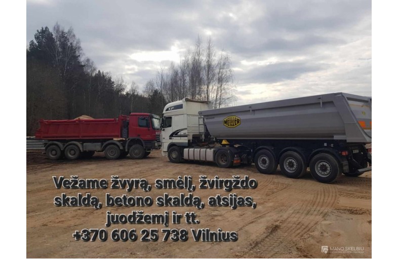 Vezame zvyra, smeli, skalda, juodzemi
