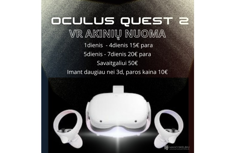 VR AKINIŲ NUOMA