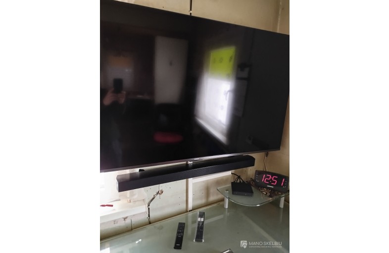Xiaomi Qled 55 TV A Pro ir Samsung HW-B650/D
