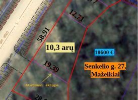 10,30 aro sklypas netoli PC „Eifelis“