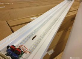 220v Led šviestuvai 1,20m 40-120w 4500-6500k