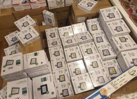 220v Led šviestuvai 1,20m 40-120w 4500-6500k