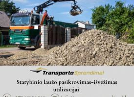 Žaliųjų ir statybinių atliekų išvežimas