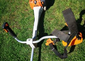 Žoliapjovė su STIHL trimeriu