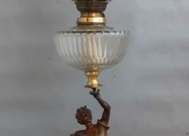 38) L.prabangi Antikvar. Žibalinė Lempa, Veik