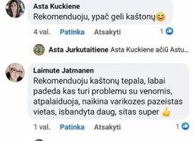 Kaštonų tepalas
