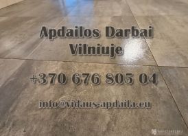 Apdailos darbai Vilniuje - Vidaus-apdaila.eu