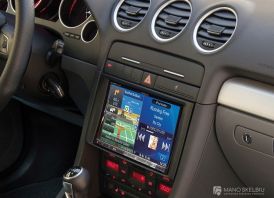 Alpine X800D-U – Navigacijos sistema  