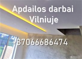 Apdailos darbai Villniuje Apdailos-Darbai.com