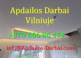Apdailos darbai Villniuje Apdailos-Darbai.com