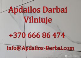 Apdailos darbai Villniuje Apdailos-Darbai.com