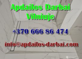 Apdailos darbai Villniuje be tarpininkų - Apd