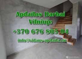 Apdailos darbai Vilniuje - Vidaus-apdaila.eu