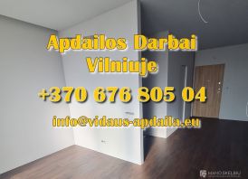 Apdailos darbai Vilniuje - Vidaus-apdaila.eu