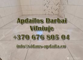 Apdailos darbai Vilniuje - Vidaus-apdaila.eu