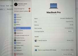 Apple M1 Pro 16gb RAM 1tb SSD + Garantija