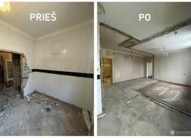 Atliekame visus paruošiamuosius darbus