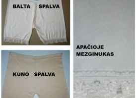 Bambukiniai apatiniai šortukai moterims