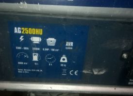 Benzininis generatorius Nutool AG2500HU