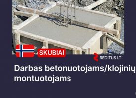 Betonuotojams/klojinių montuotojams