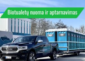 BIOTUALETŲ NUOMA IR APTARNAVIMAS