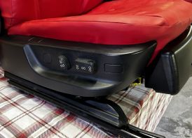 BMW e39 raudonas salonas 