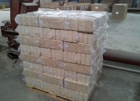 Briketai iš beržo/uosio – 960 kg padėklas