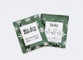 CBD Kanapių žiedų arbata. 50 vnt