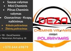 Cheminis valymas, Automobilio poliravimas