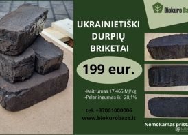 DURPIŲ BRIKETAI