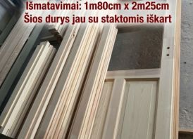 Duru varcios is masyvo