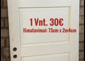 Duru varcios is masyvo