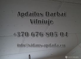 Apdailos darbai Vilniuje - Vidaus-apdaila.eu