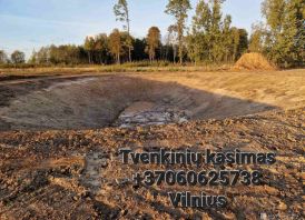 Ekskavatoriaus nuoma, kasimo darbai 860625738
