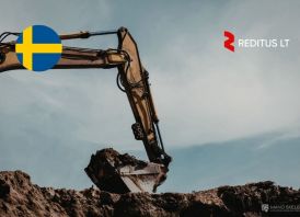 Ekskavatoriaus operatorius – darbas Švedijoje