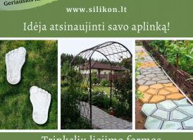 Formos betonui, sodo takeliams