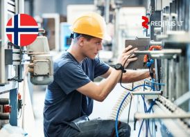 Gamybos linijų mechanikas – darbas Norvegijoj