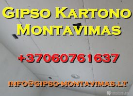 Gipso kartono montavimas - gipso-montavimas.l