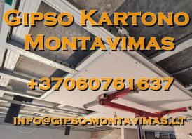 Gipso kartono montavimas - gipso-montavimas.l