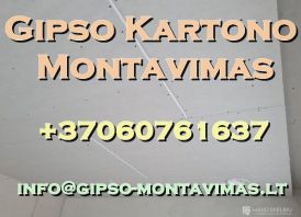 Gipso kartono montavimas - gipso-montavimas.l