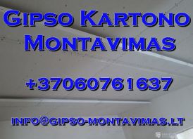 Gipso kartono montavimas - gipso-montavimas.l