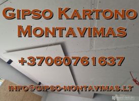 Gipso kartono montavimas - gipso-montavimas.l