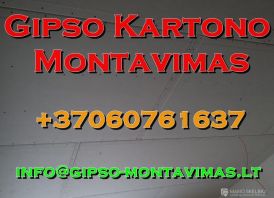 Gipso kartono montavimas - gipso-montavimas.l