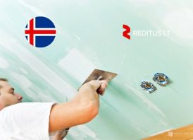 Gipso kartono montuotojas – darbas Islandijoj