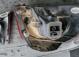 Golf 6 galiniu lempu komplektas